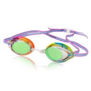 Vanquisher rainbow swimming goggles